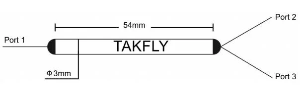 980nm 1064nm 1310nm 1550nm Fiber Optical Polarization Maintaining Pm Fused Type Coupler