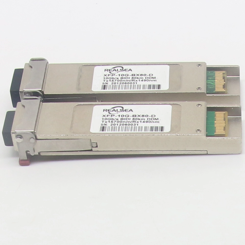 10g Bidi 80km SFP+ Transceiver 1550nm LC/Sc 10g XFP/SFP+/SFP Metro Optical Transceiver